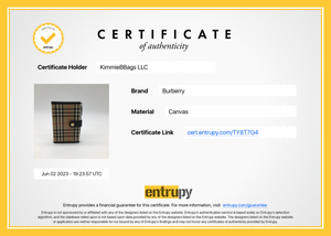 Check a certificate - Entrupy