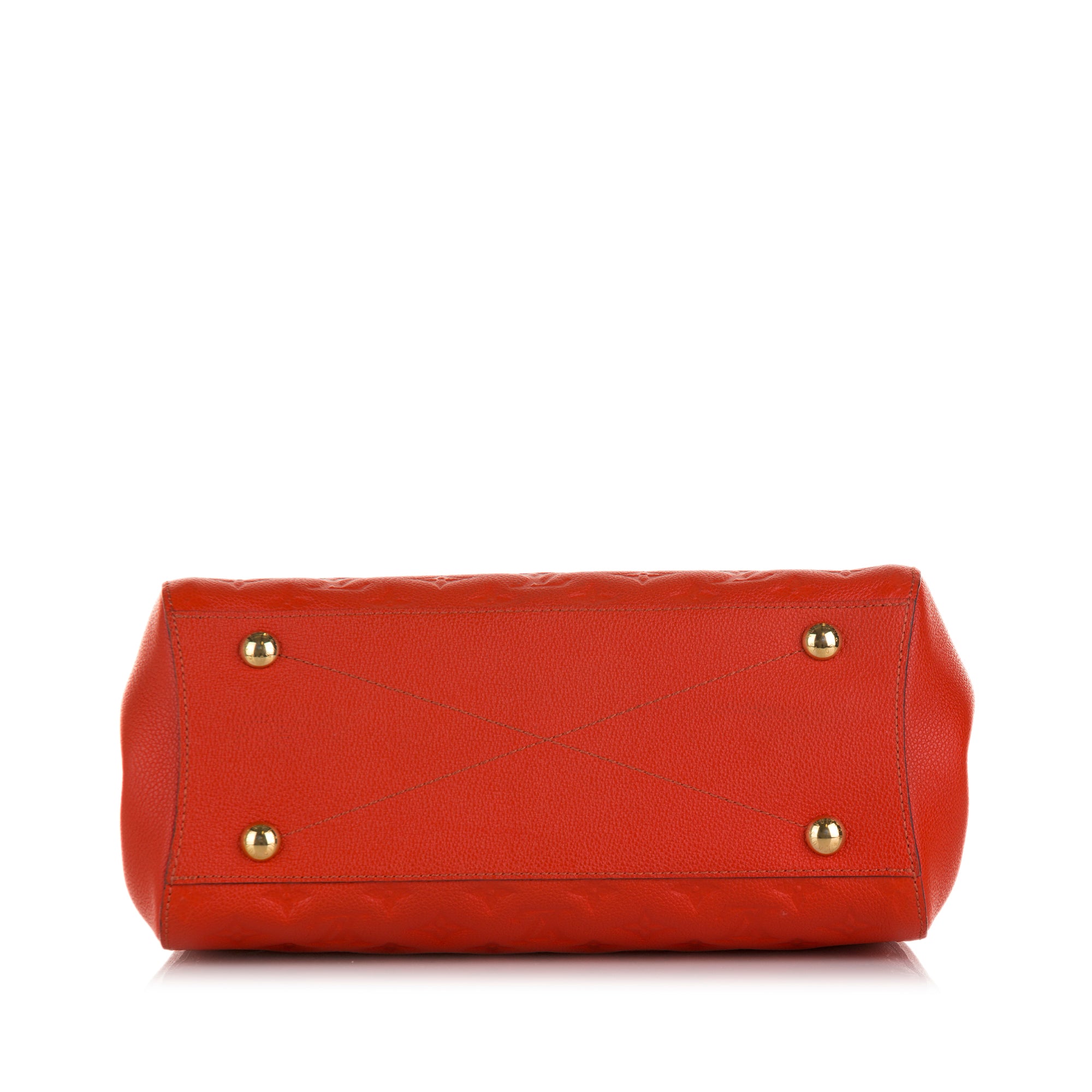 PRELOVED Louis Vuitton Montaigne MM Orange Empriente Monogram Leather –  KimmieBBags LLC