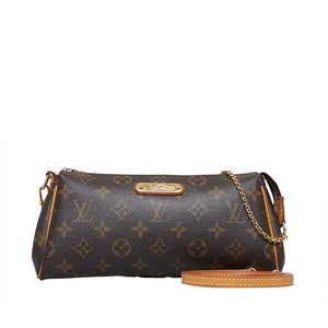 Louis Vuitton Monogram Eva Clutch - Brown Shoulder Bags, Handbags