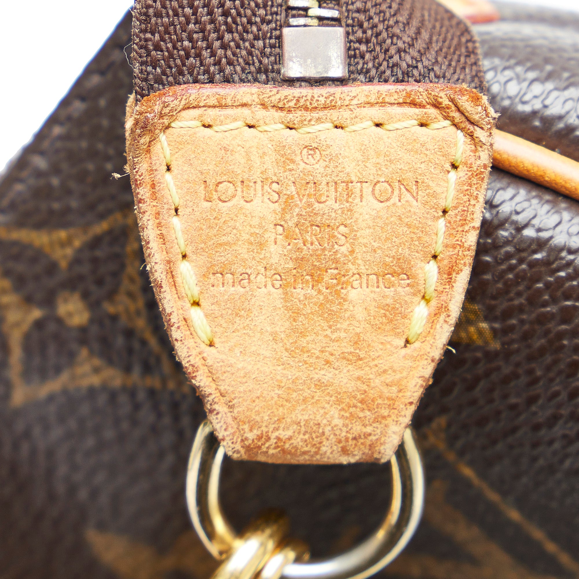 Eva leather handbag Louis Vuitton Brown in Leather - 28826924