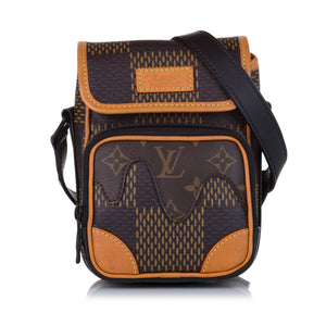 Like New) Louis Vuitton x Nigo Giant Damier Ebene Monogram Nano Amazo –  KimmieBBags LLC