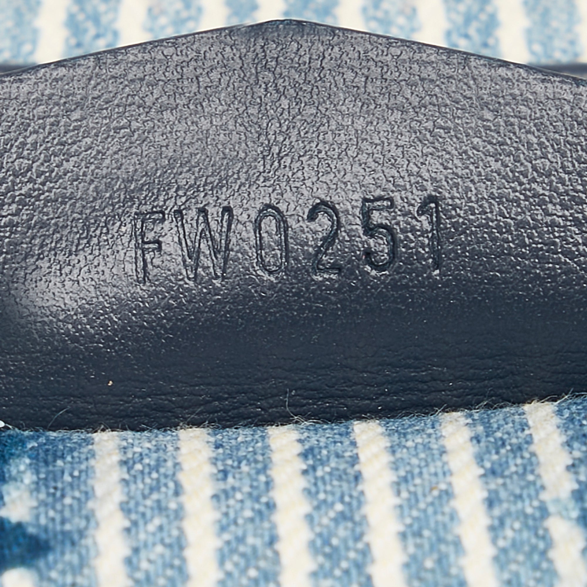Louis Vuitton Blue Monogram Denim Watercolor Hickory Stripes Outdoor Pouch  Cloth ref.975669 - Joli Closet