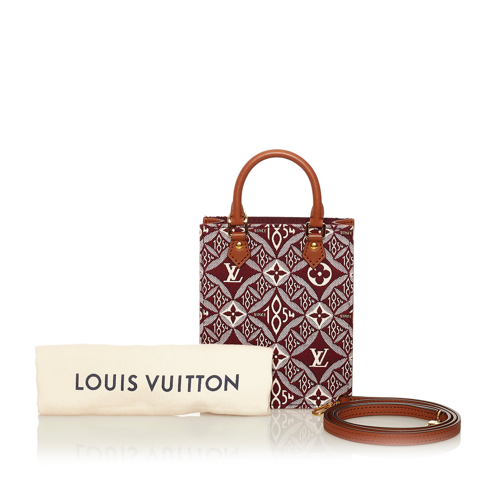 Louis Vuitton 1854 petit Sac Plate Bag