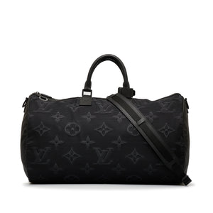 Preloved Louis Vuitton Monogram 3D 2054 Reversible Keepall Bandouliere 50 Q8WBBTK 032524 Y