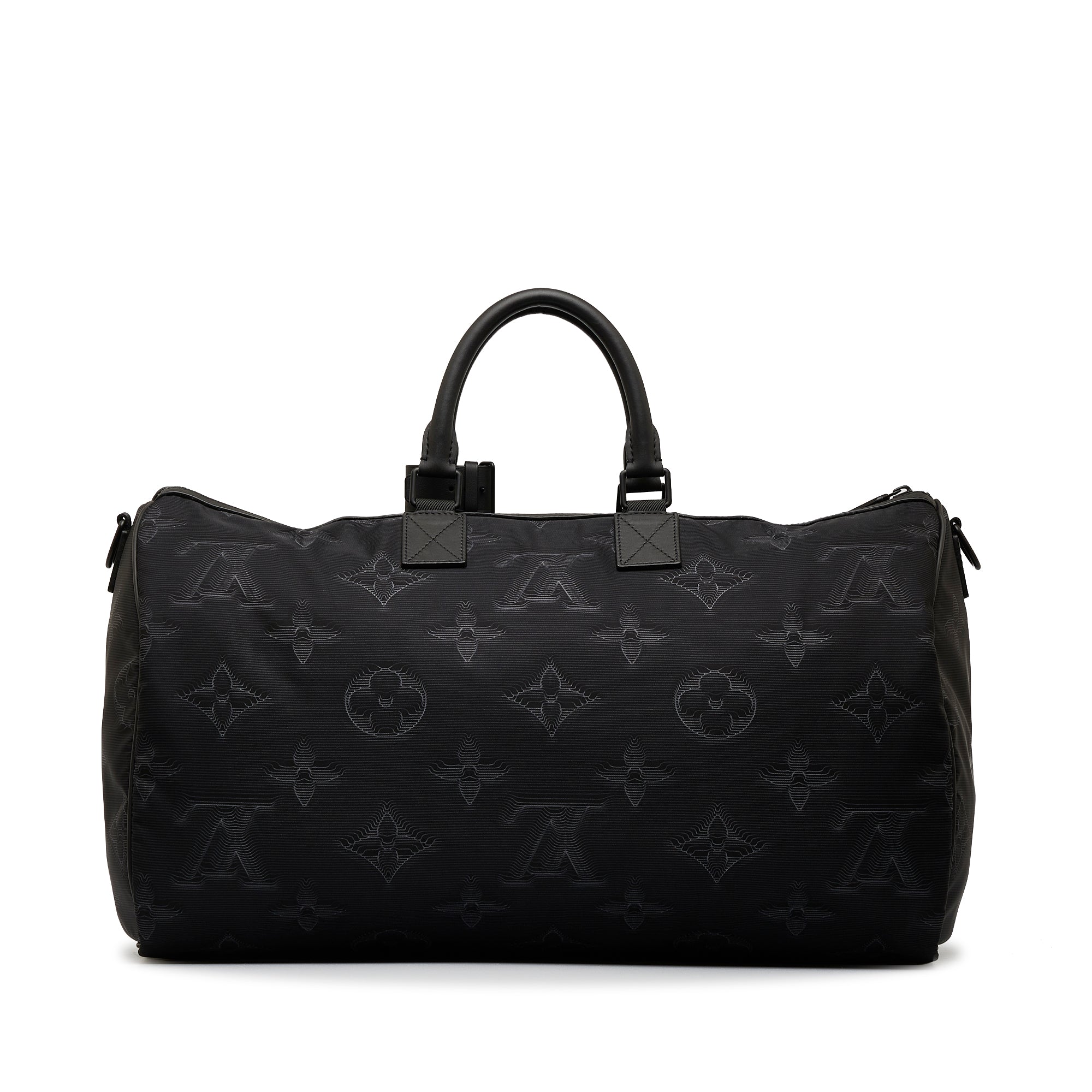 Preloved Louis Vuitton Monogram 3D 2054 Reversible Keepall Bandouliere 50 Q8WBBTK 032524 Y