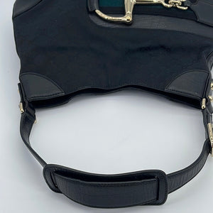 AUTHENTIC Gucci Web Hobo Large Horsebit PREOWNED (WBA509) – Jj's