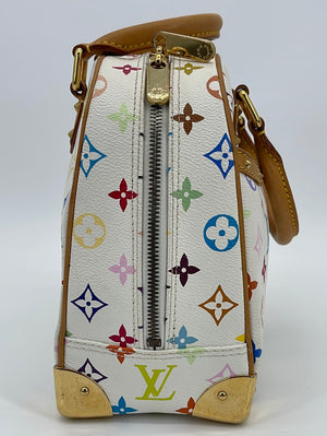 Handbag Louis Vuitton Trouville White Monogram M92663 123060015