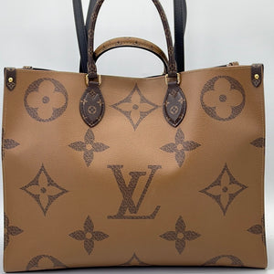 PRELOVED Louis Vuitton OnTheGo Tote Reverse Monogram Giant GM