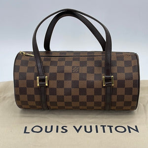 Louis Vuitton Damier Ebene Canvas Brown Pull It Bracelet Louis Vuitton