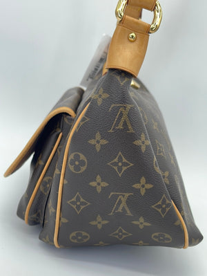 Louis+Vuitton+Pochette+Tikal+Pouch+Brown+Canvas for sale online