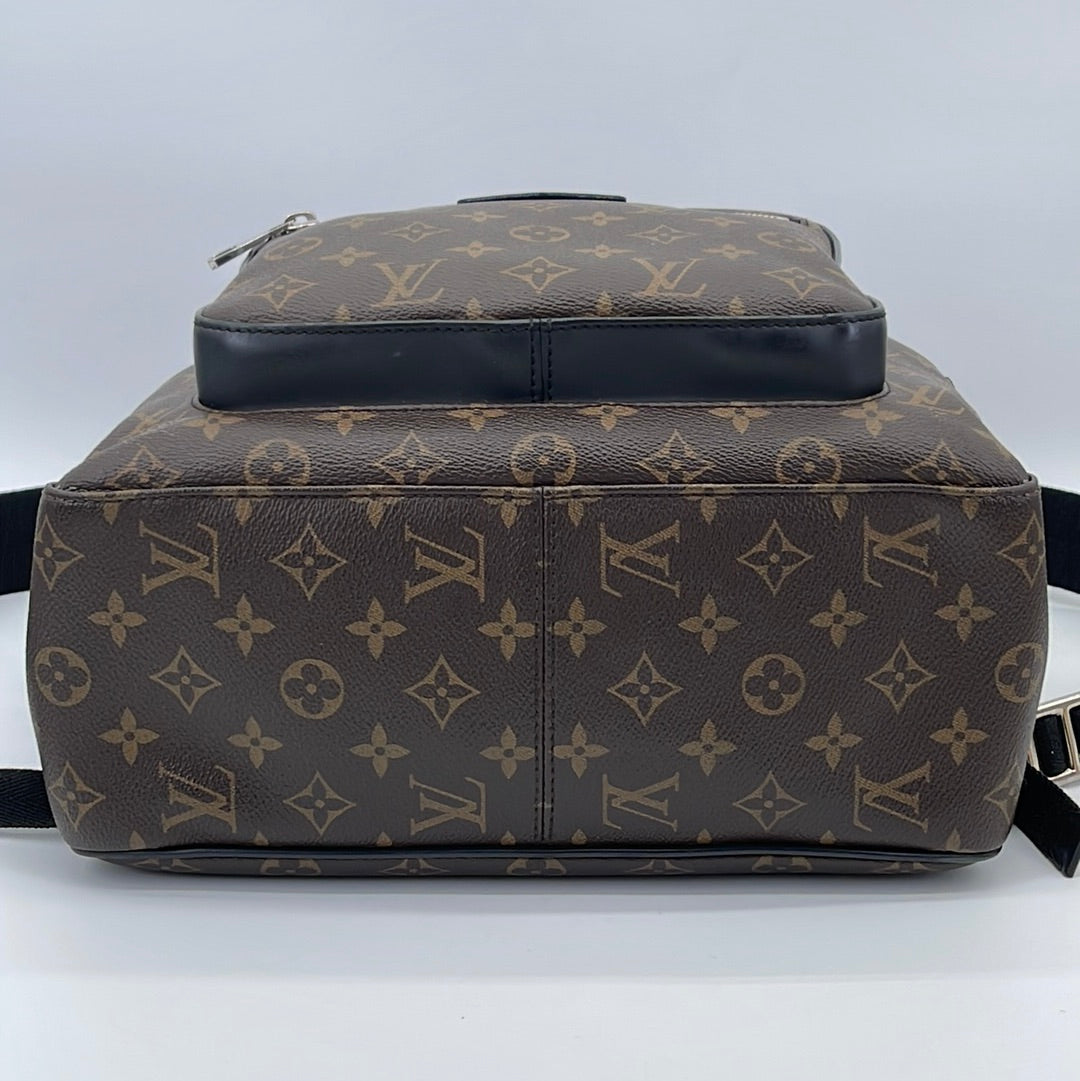 Louis Vuitton Monogram Macassar Josh Backpack Leather Nylon ref.294325 -  Joli Closet