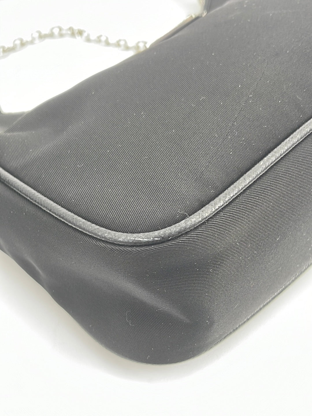 Re-edition cloth crossbody bag Prada Black in Cloth - 24547352