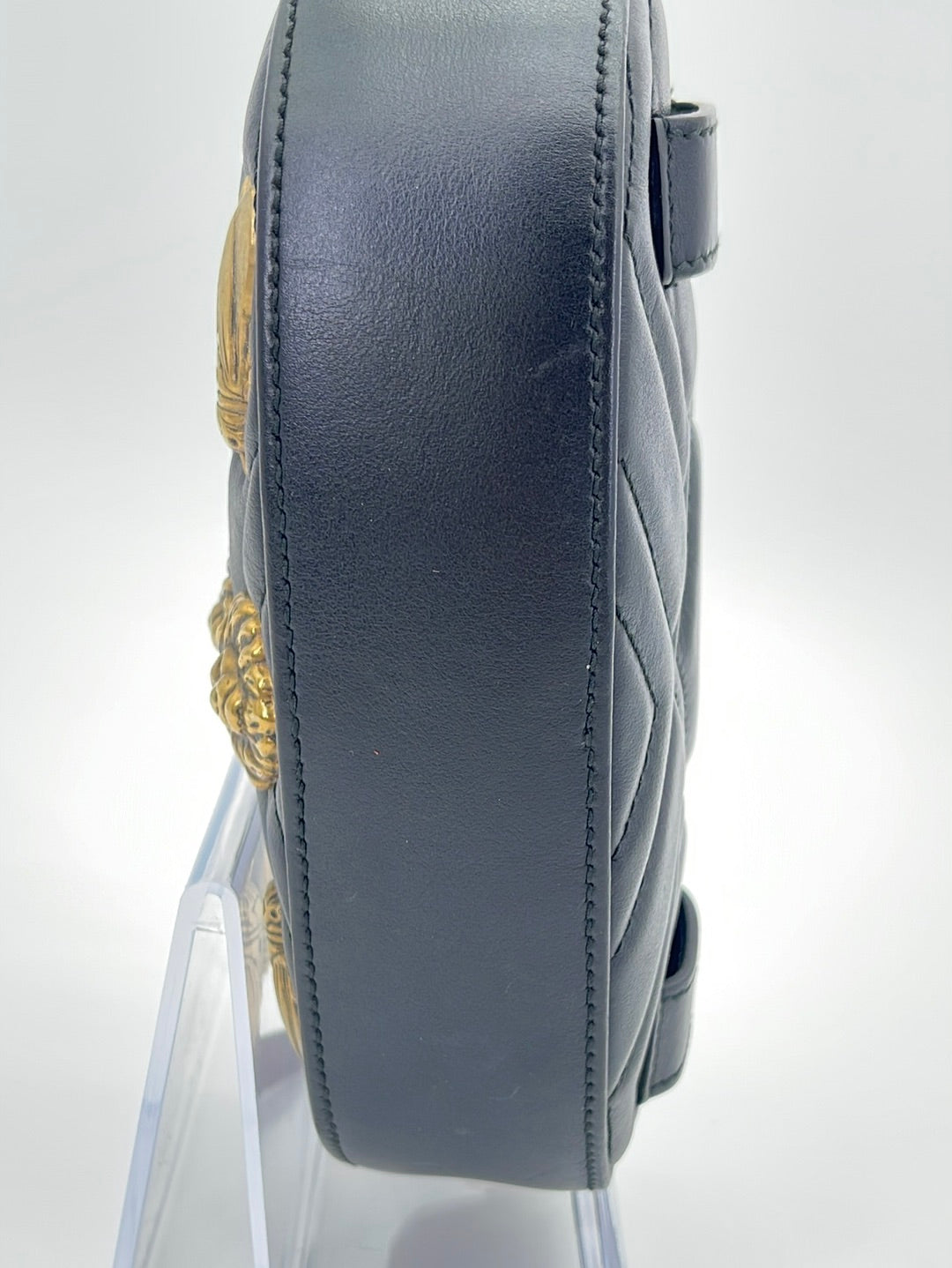 Gucci GG Waist Bag 536416 Calfskin Leather Brown