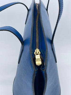 Saint jacques cloth tote Louis Vuitton Blue in Cloth - 26169048