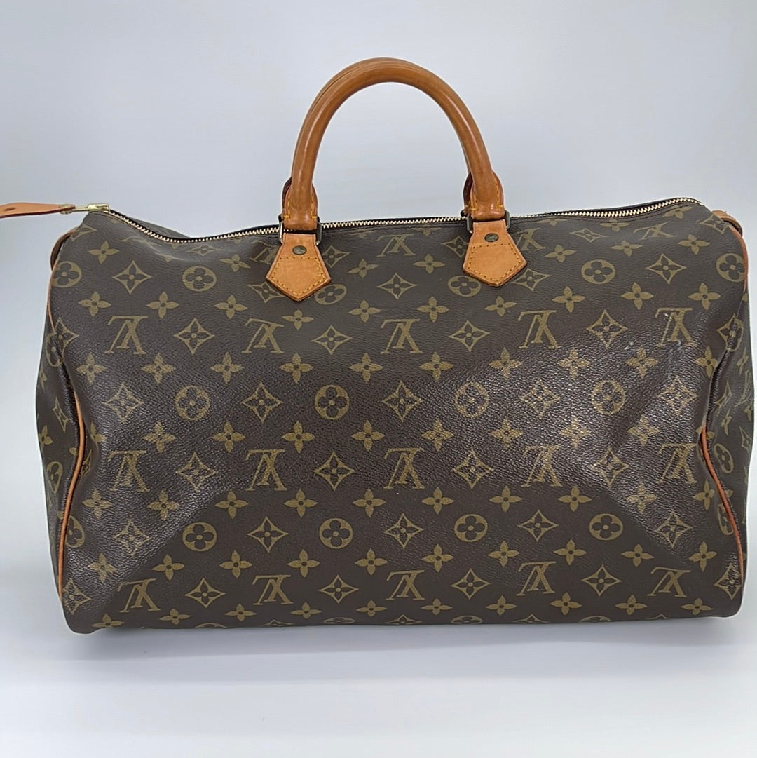 Vintage Louis Vuitton Monogram Speedy 40 Bag HGMGK87 090824 H