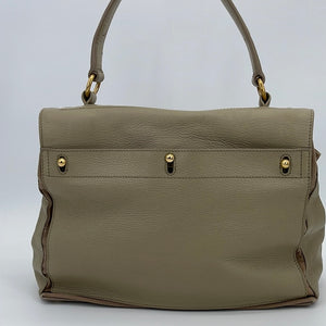 Preloved Saint Laurent Muse Two Medium Beige Leather Bag 229680467891 –  KimmieBBags LLC