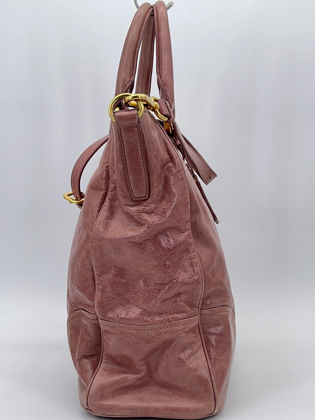 Vitello Shine Tote Bag – LuxUness