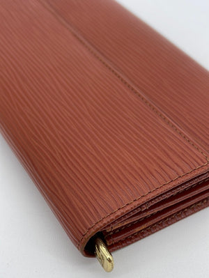 Louis Vuitton EPI Leather Long Wallet Logo Long Wallets (M82355