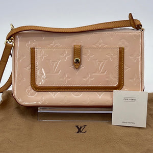 Louis Vuitton Mallory Patent Leather Shoulder Bag (pre-owned) in