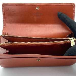 Jual Louis Vuitton LV Long Wallet Women Sarah Monogram in Brown - Kota  Surabaya - Gleecious Bags (pm)