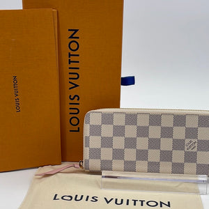 Louis Vuitton Clemence Brazza Leather Wallet
