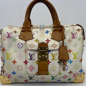 Louis Vuitton, Bags, Rare Louis Vuitton Multicolor Monogram Speedy 3