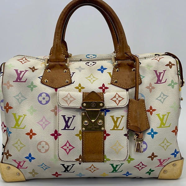 Preloved Louis Vuitton Monogram Multicolore Speedy 30 RI0164 080723