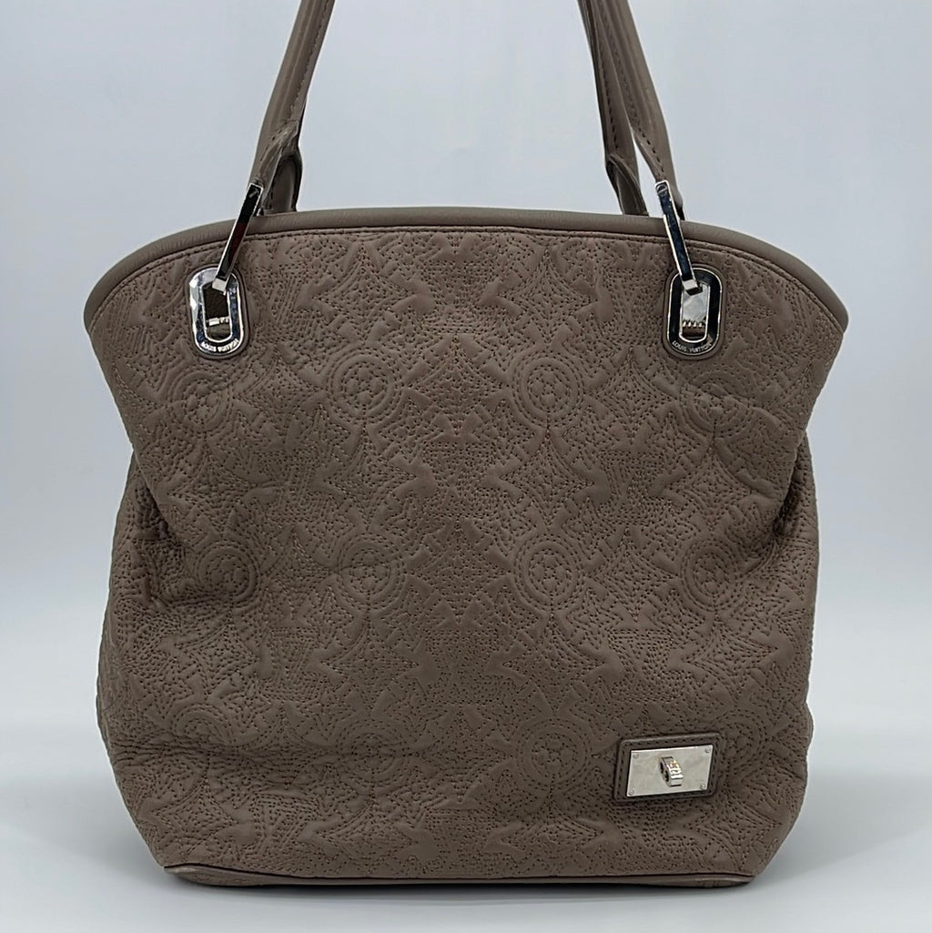 Louis Vuitton Lilia Lambskin Leather Shoulder Bag