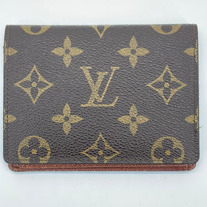 PRELOVED Louis Vuitton Monogram Canvas Card Case AN0950 060823 –  KimmieBBags LLC