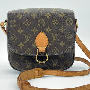 Saint cloud leather crossbody bag Louis Vuitton Brown in Leather