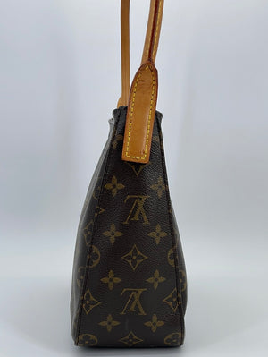 Authentic Louis Vuitton Classic Monogram Carryall mm Hobo Shoulder Tote