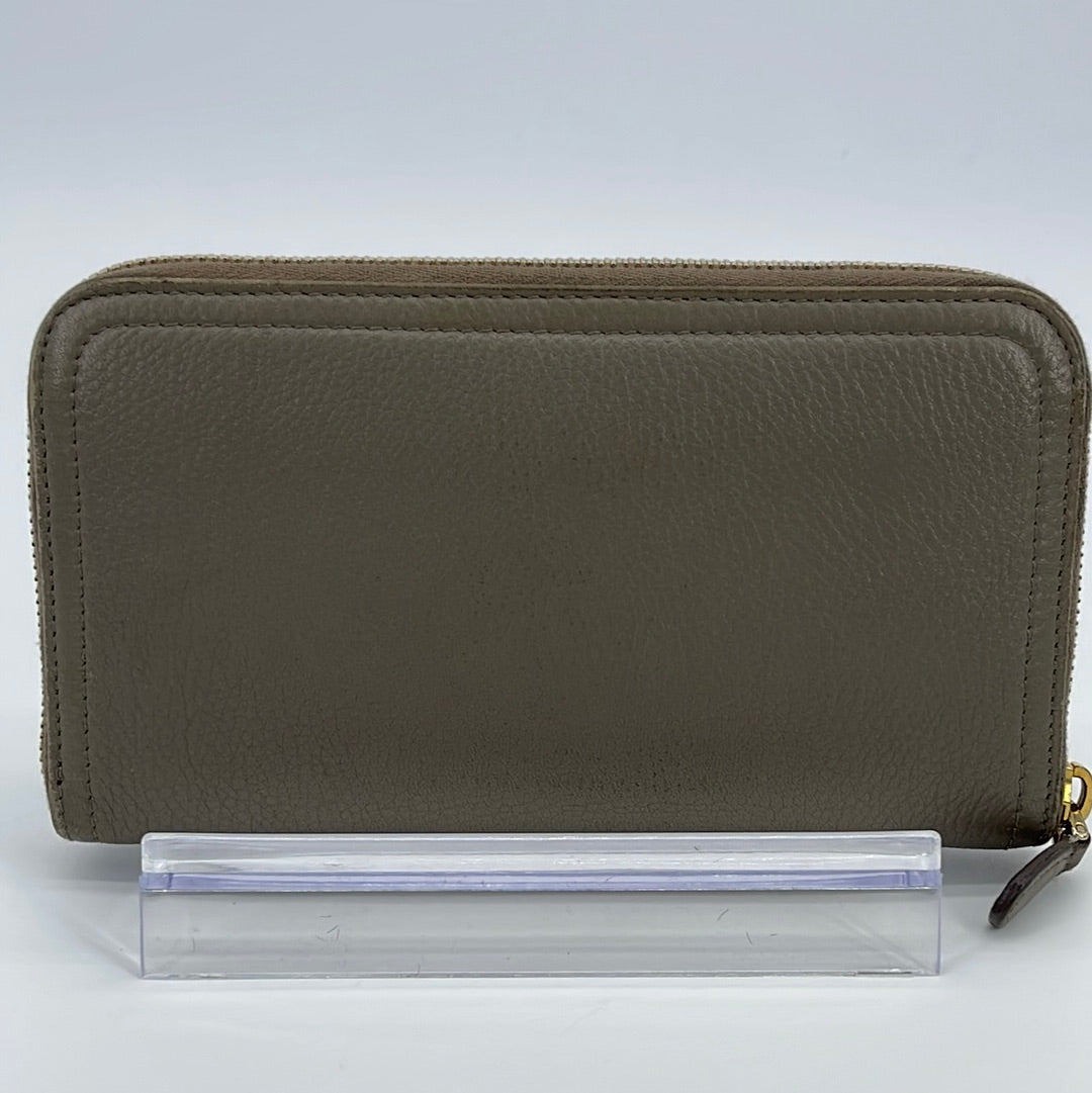 Calvin Klein Key Item Saffiano Continental Zip Around Wallet With