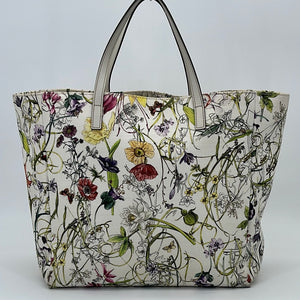 Gucci Floral Tote Bags
