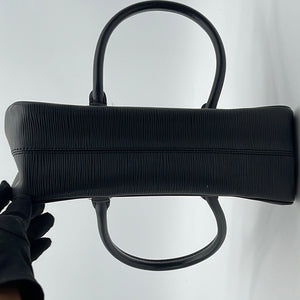 LOUIS VUITTON Handbag M58862 Segur MM Epi Leather Black Women Used –