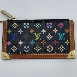 Louis Vuitton Key Cles Pochette Keychain Change Monogram Vernis