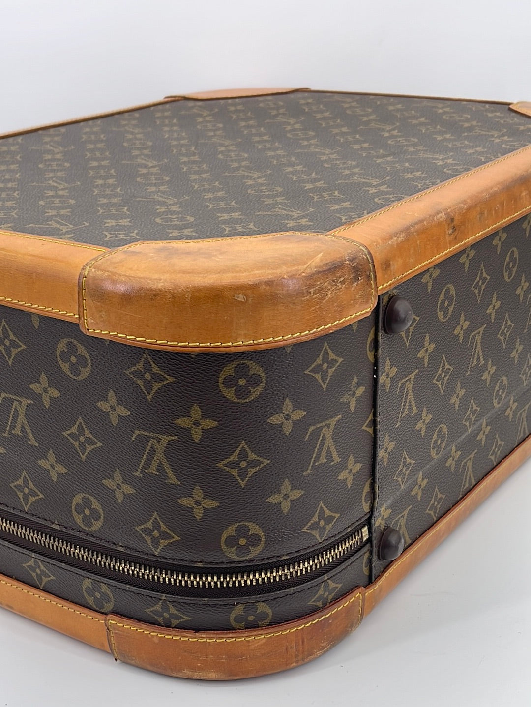 Vintage Louis Vuitton Monogram Canvas Stratos 50 Trunk Case