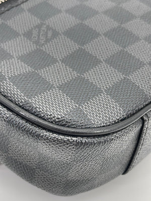 Louis Vuitton Black/Grey Damier Graphite Ambler Louis Vuitton