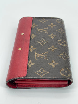 LOUIS VUITTON Red Monogram Wallet – Shop Prior Attire