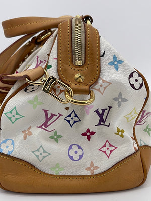 Louis Vuitton - Authenticated Courtney Handbag - Leather Multicolour for Women, Very Good Condition