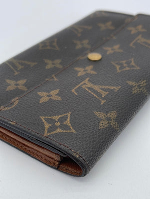 Limited Edition Monogram World Tour Sarah Wallet, Used & Preloved Louis  Vuitton Wallets, LXR USA, Brown