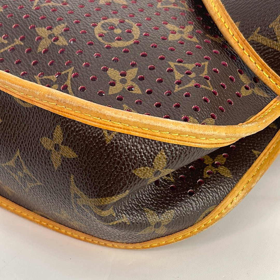 Louis Vuitton 2006 pre-owned Monogram Perforated Musette shoulder bag -  ShopStyle