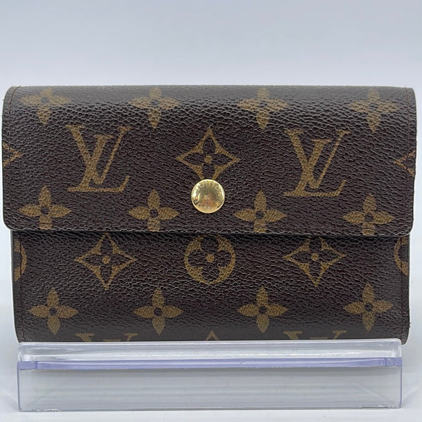 Brown Monogram Repurposed LV Large Passport Wallet