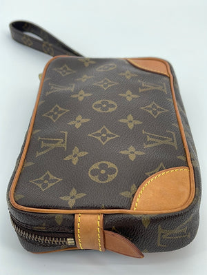 Louis Vuitton, Bags, Louis Vuitton Marly Dragonne Pm M5827 Monogram Th940 Mens  Clutch Bag