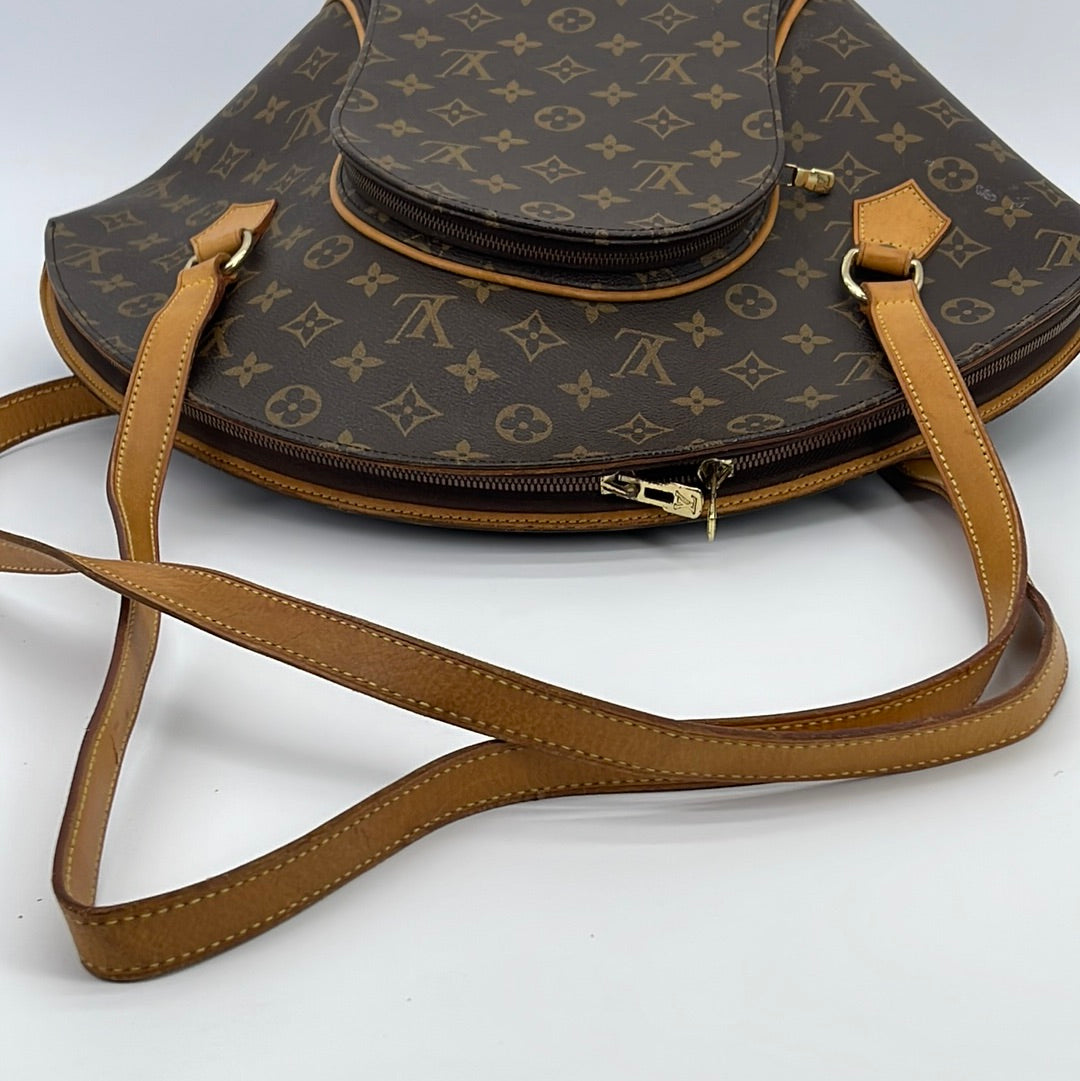 Louis Vuitton Discontinued Monogram Iena MM Zip Tote bag 119lv39