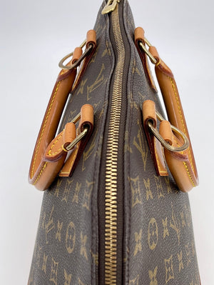 Authentic LOUIS VUITTON Alma Monogram Hand Bag Purse #52395