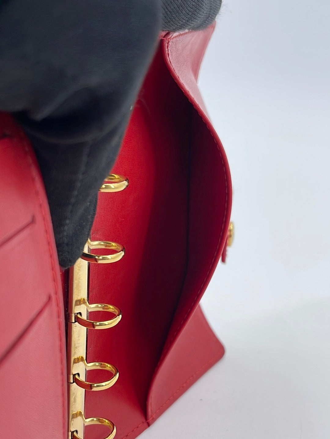 Louis Vuitton, Bags, Mm Red Epi Vintage Louis Vuitton Medium Ring Agenda  Planner