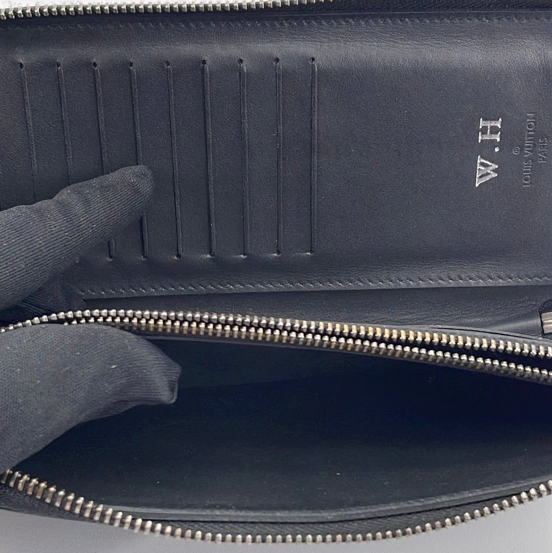 PRELOVED Louis Vuitton Damier Infini Leather Zippy Wallet CA3166