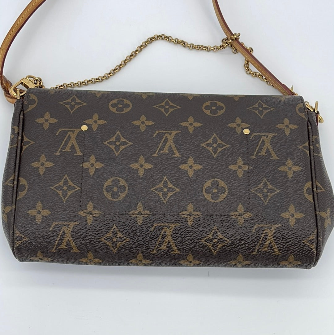 Discontinued PRELOVED Louis Vuitton Favorite MM Monogram Bag SD3193 09 –  KimmieBBags LLC