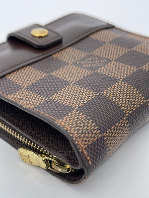 Preloved Louis Vuitton Damier Ebene Brazza Bifold Long Wallet TA3139 0 –  KimmieBBags LLC