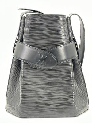 Louis Vuitton Twist Edition Limitee Shoulder Bag in Black EPI Leather